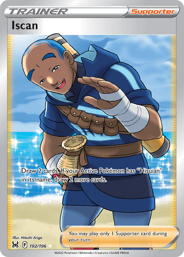 Iscan Pokémon card