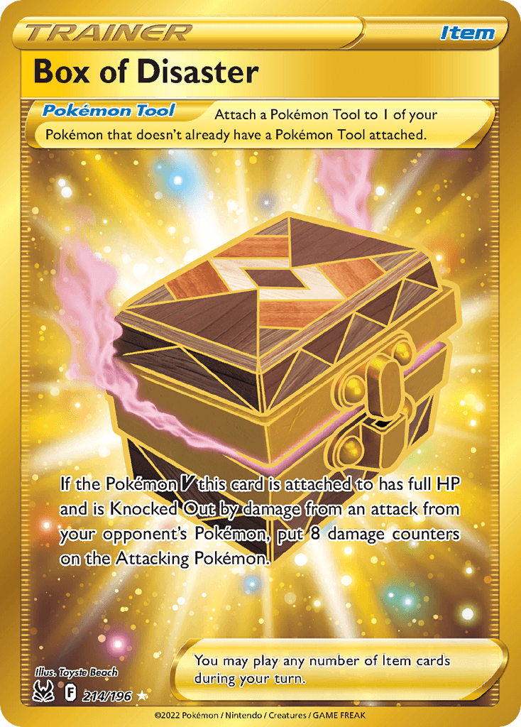 Box of Disaster Pokémon card