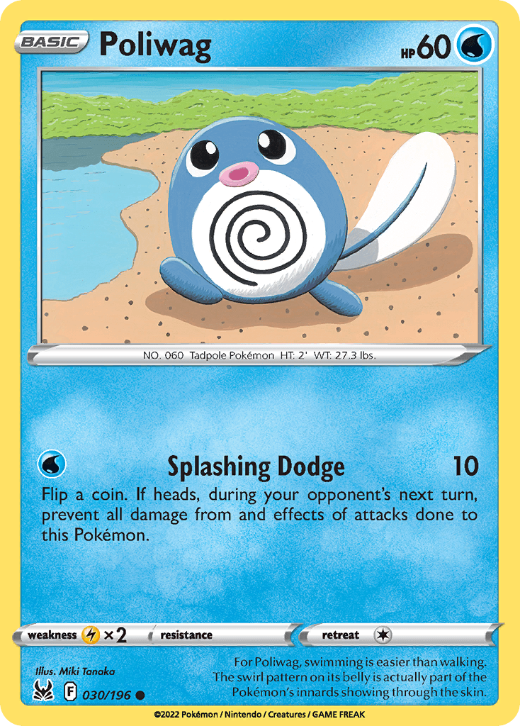 Poliwag Pokémon card