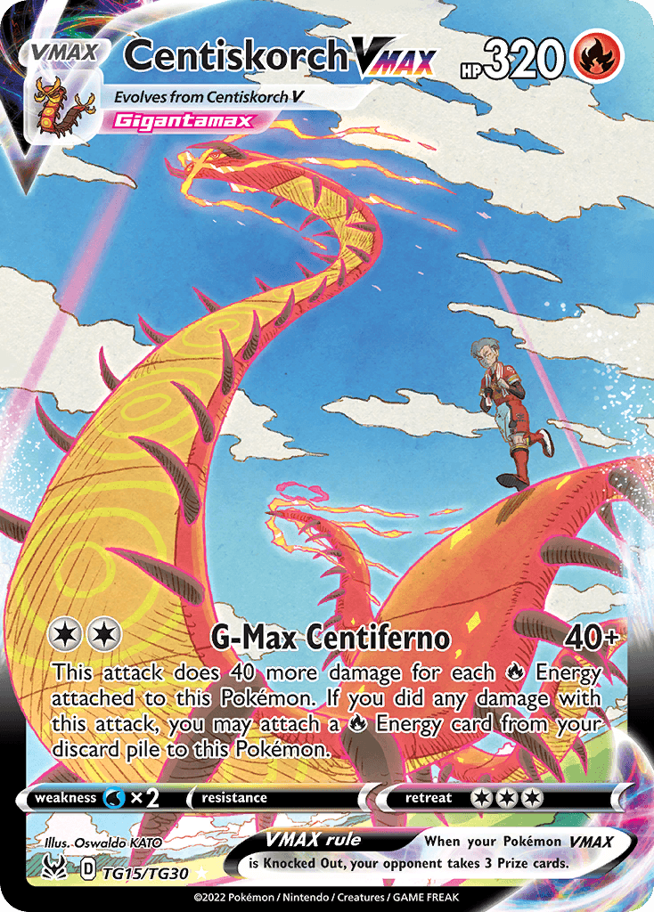 Centiskorch VMAX — Rare Holo VMAX