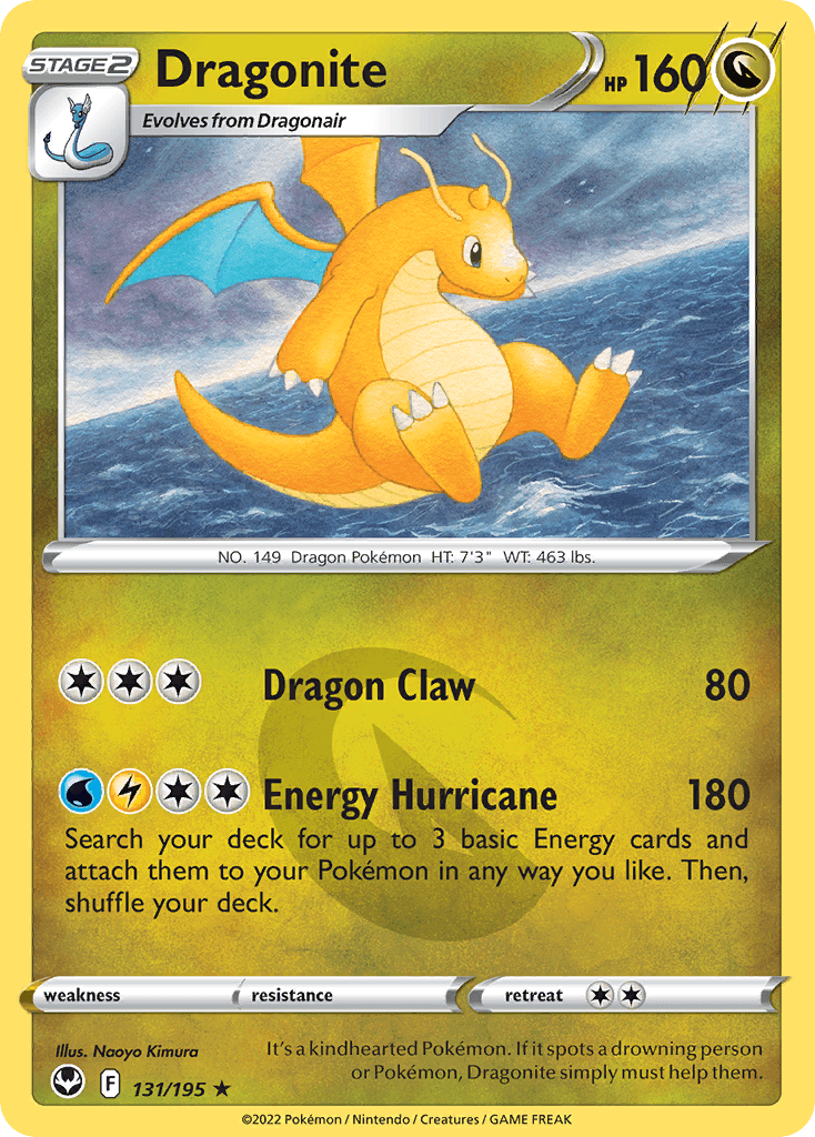 Dragonite from Silver Tempest