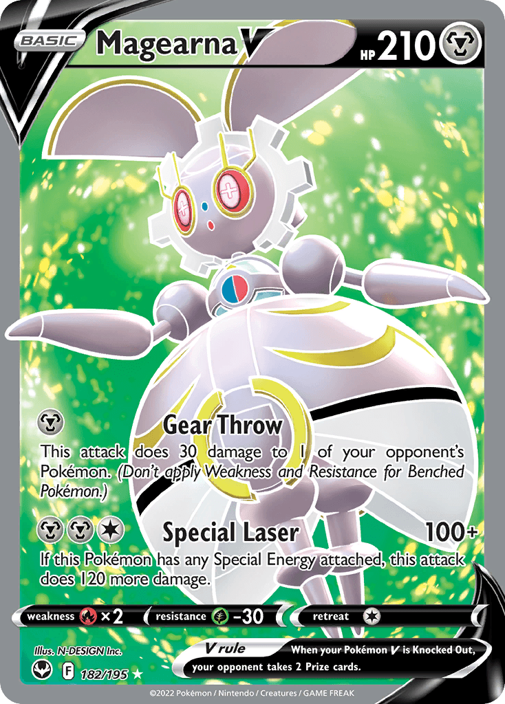 Magearna V Pokémon card