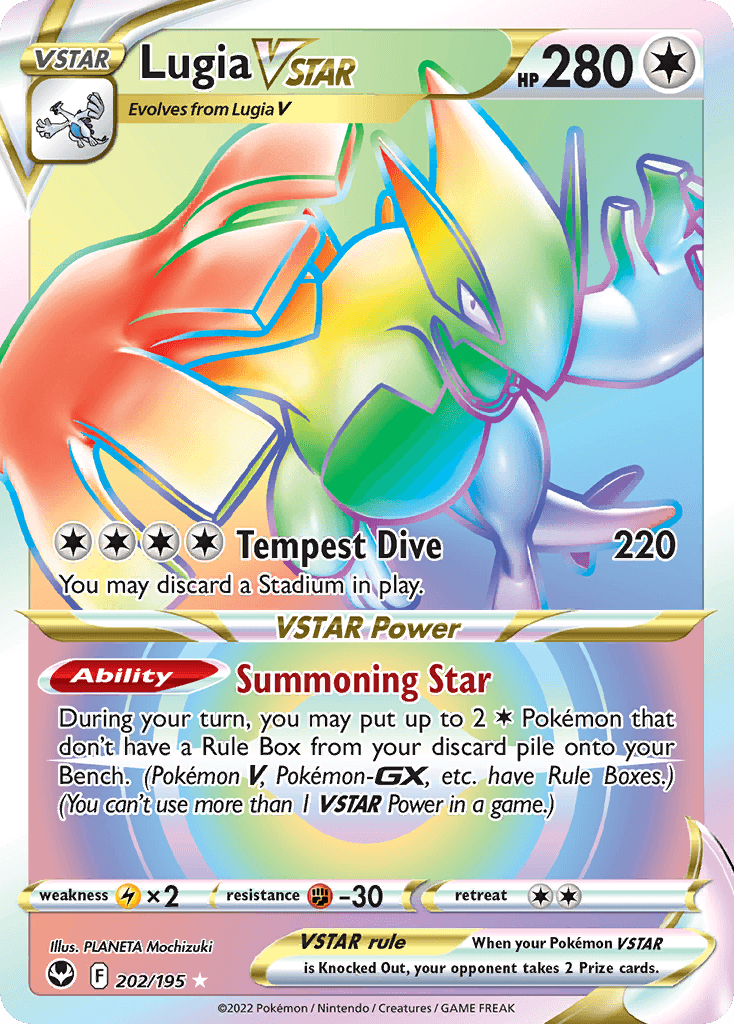 Lugia VSTAR from Silver Tempest