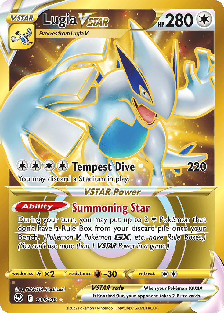 Lugia VSTAR from Silver Tempest