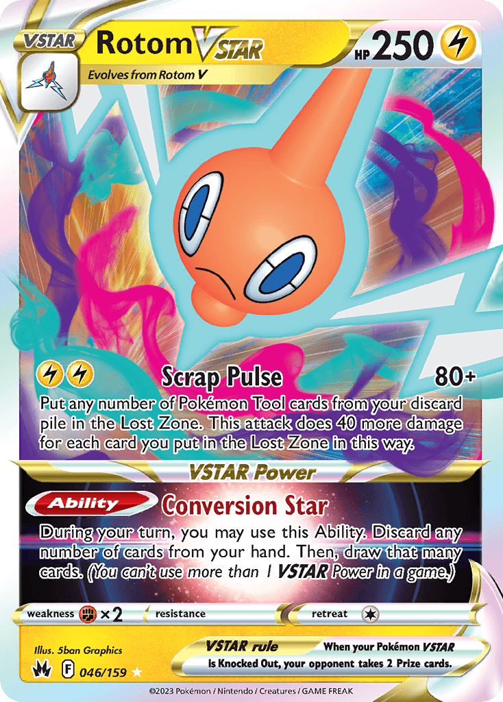 Rotom VSTAR — Rare Holo VSTAR