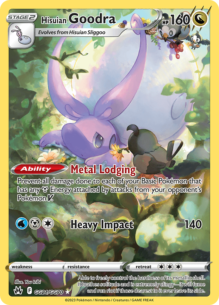 Hisuian Goodra — Trainer Gallery Rare Holo