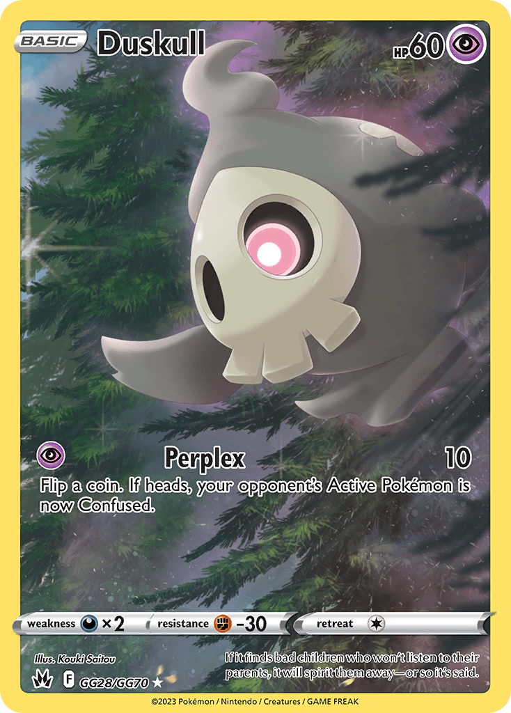 Duskull — Trainer Gallery Rare Holo