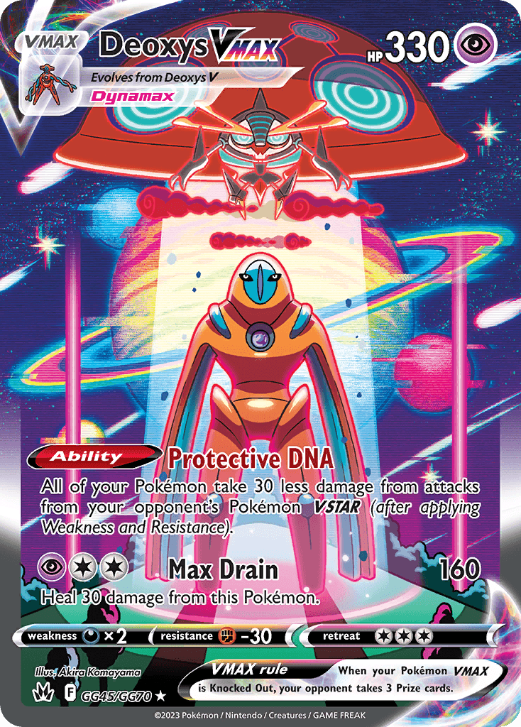 Deoxys VMAX from Crown Zenith Galarian Gallery