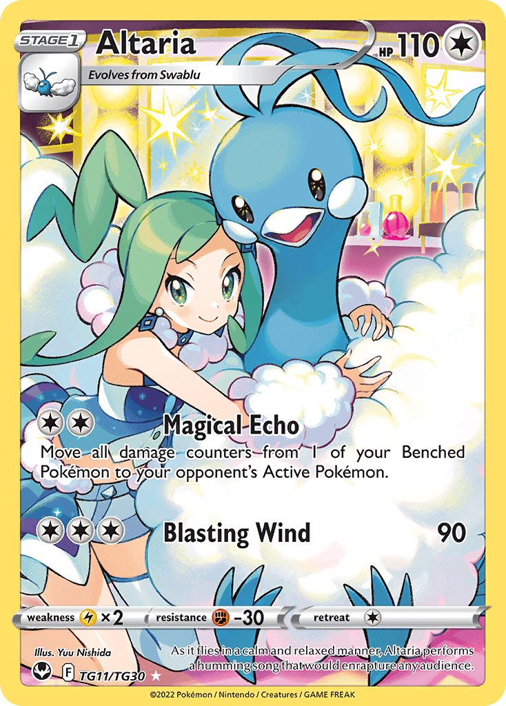 Altaria — Trainer Gallery Rare Holo
