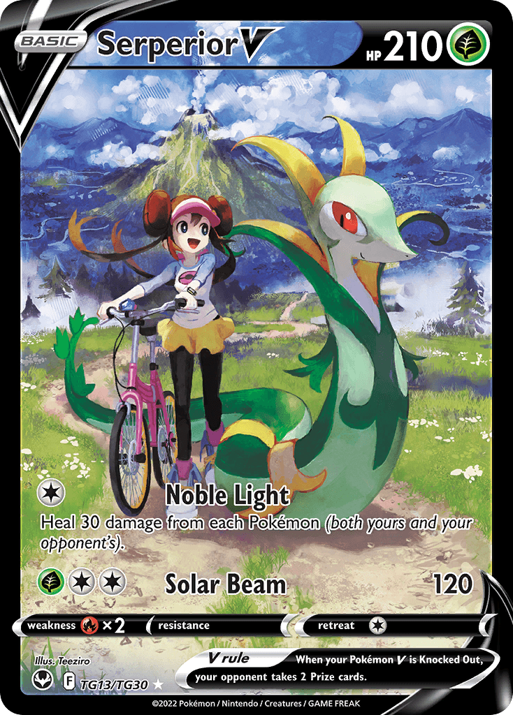 Serperior V — Rare Holo V