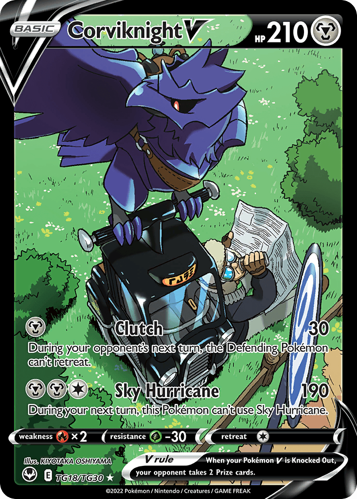 Corviknight V — Rare Holo V