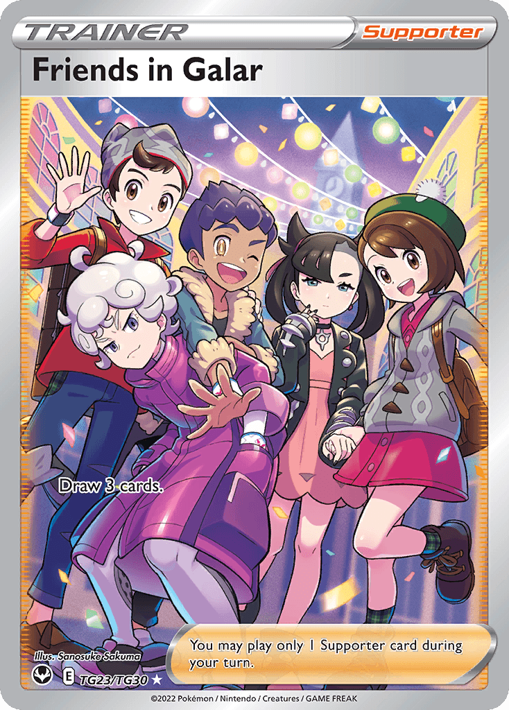 Friends in Galar illustrated by Sanosuke Sakuma