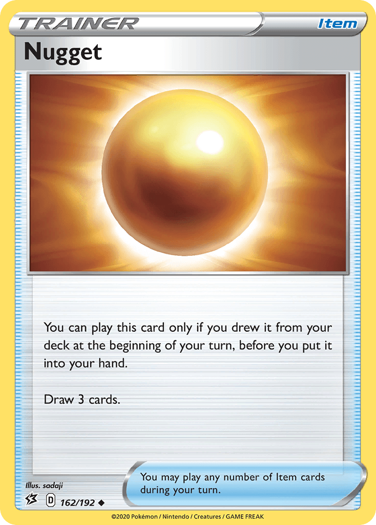 Nugget Pokémon card