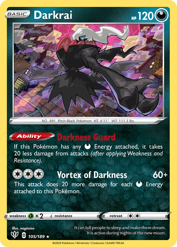 Darkrai from Darkness Ablaze