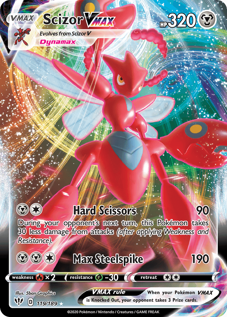 Scizor VMAX from Darkness Ablaze