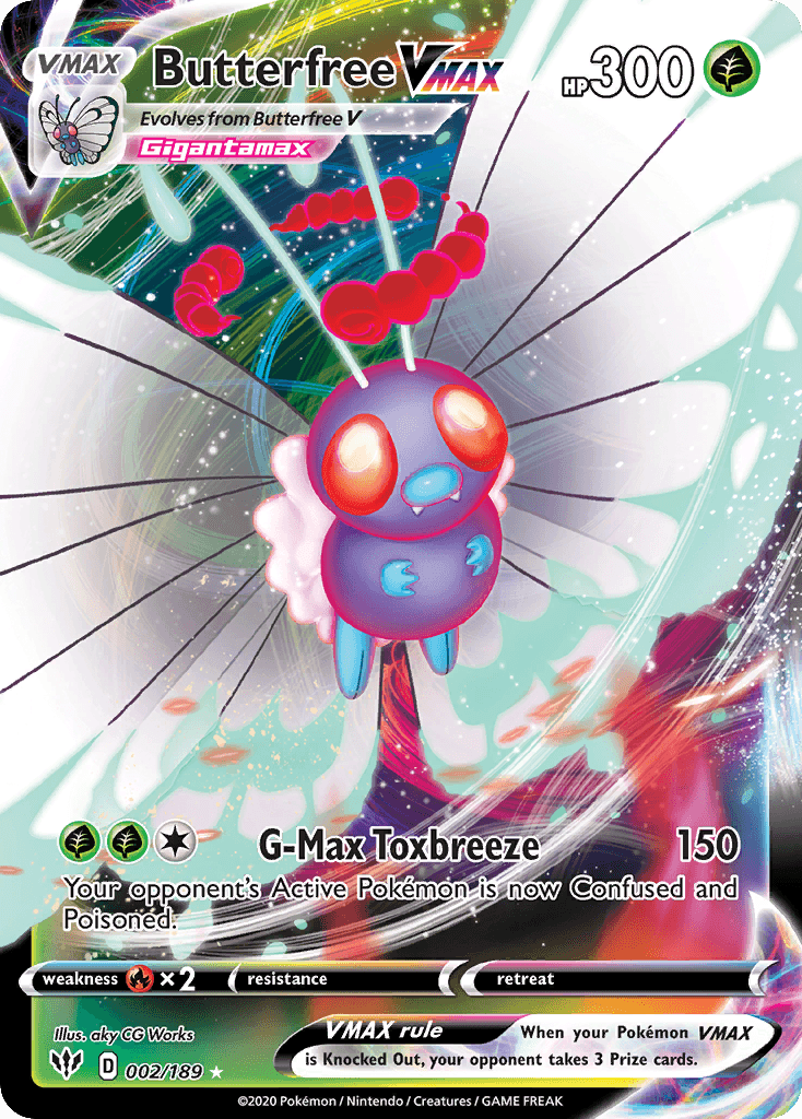 Butterfree VMAX — Rare Holo VMAX