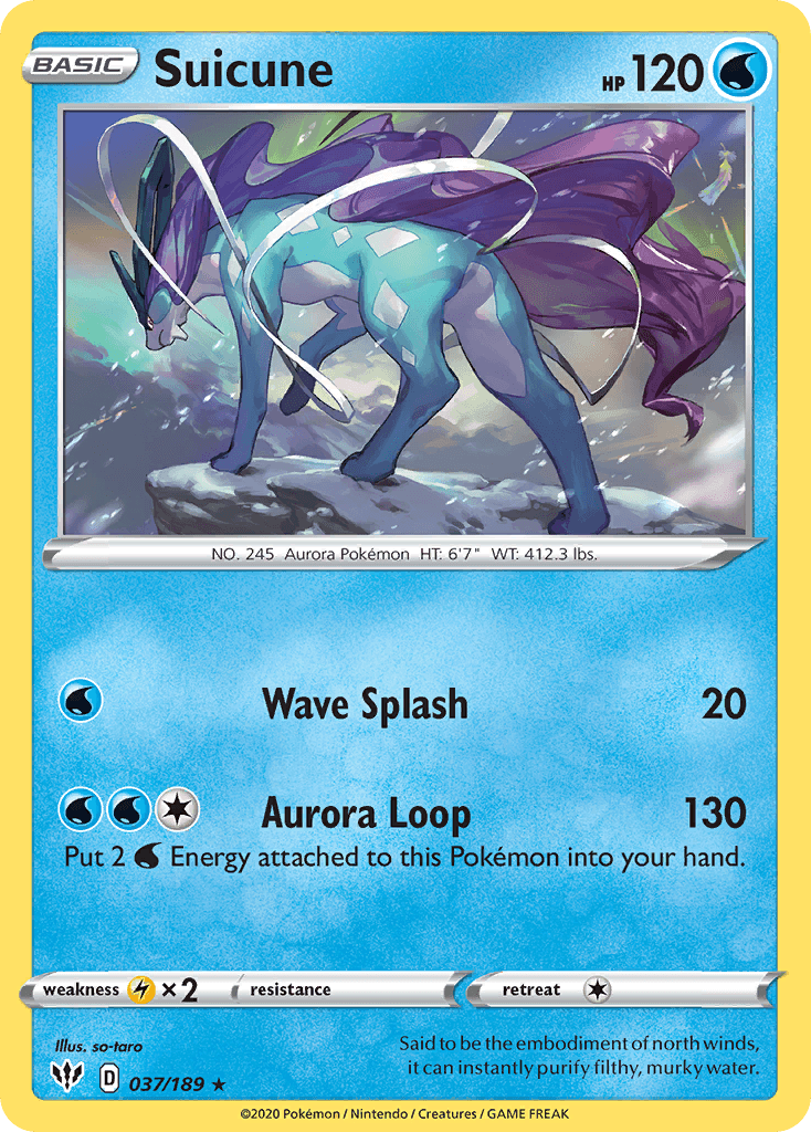 Suicune from Darkness Ablaze