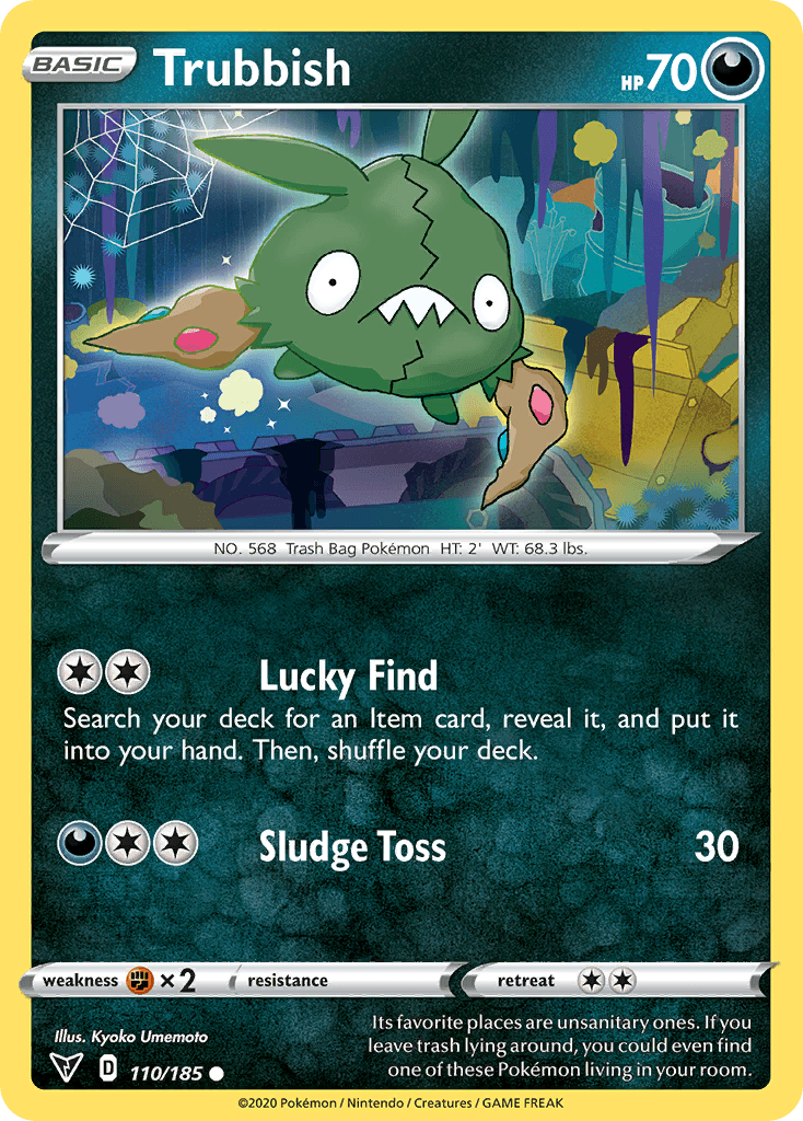 Trubbish Pokémon card