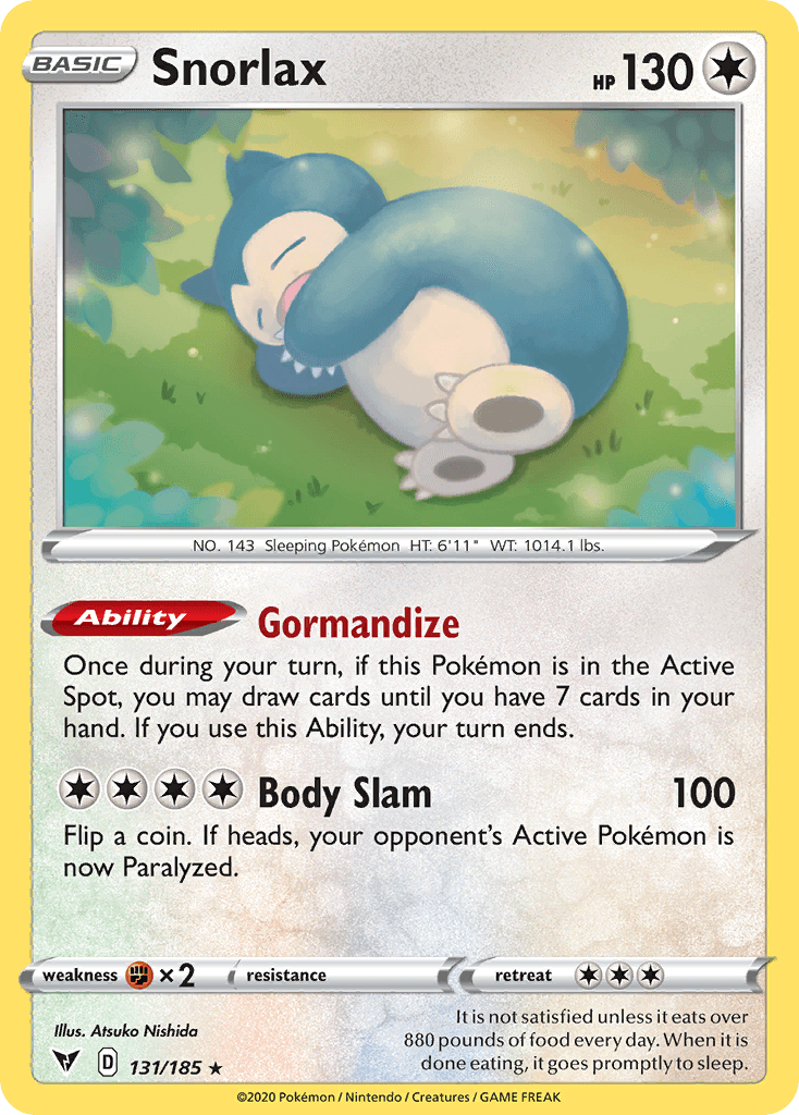 Snorlax from Vivid Voltage