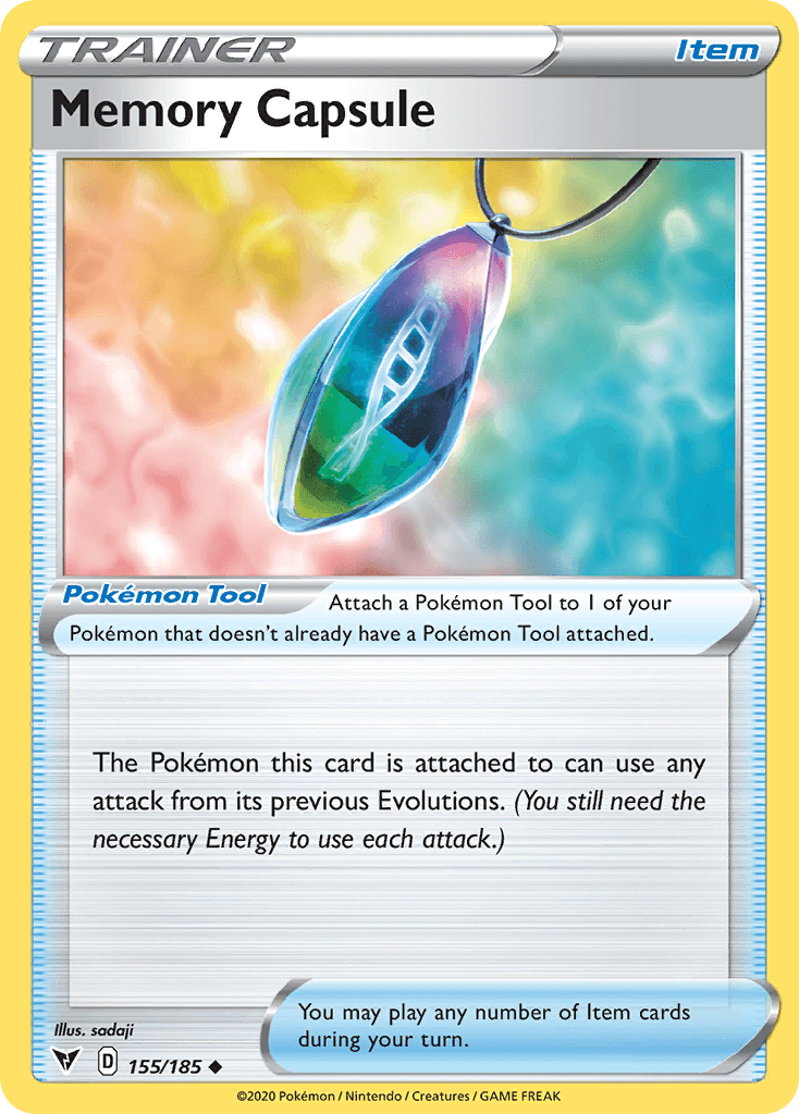 Memory Capsule Pokémon card