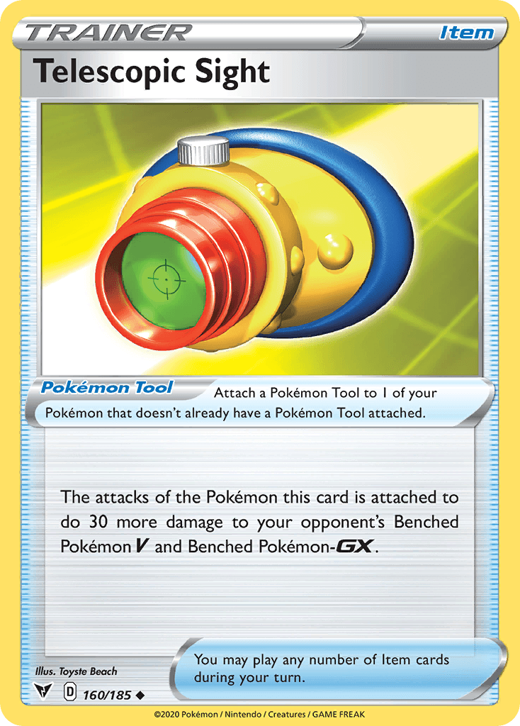 Telescopic Sight Pokémon card