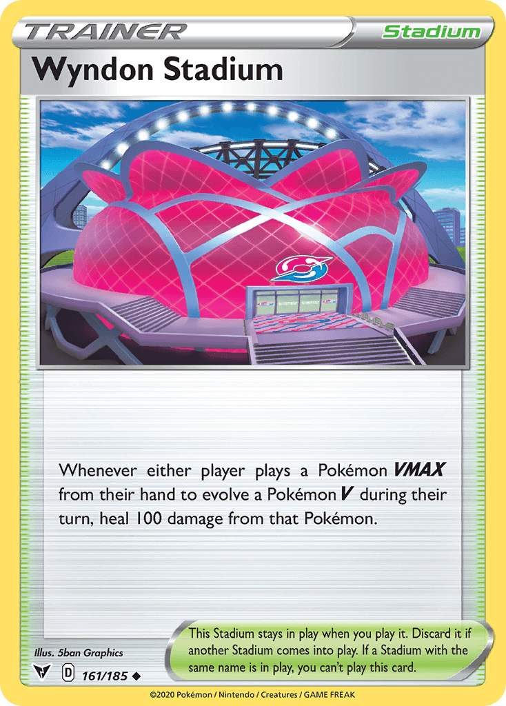 Wyndon Stadium Pokémon card