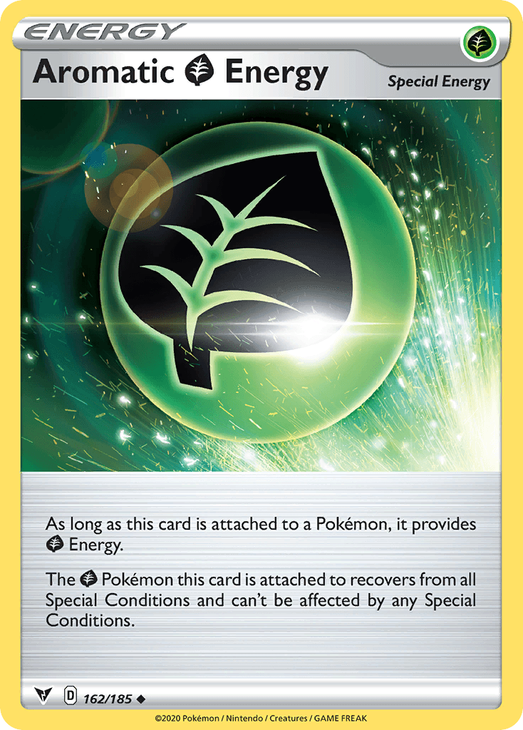 Aromatic Grass Energy Pokémon card