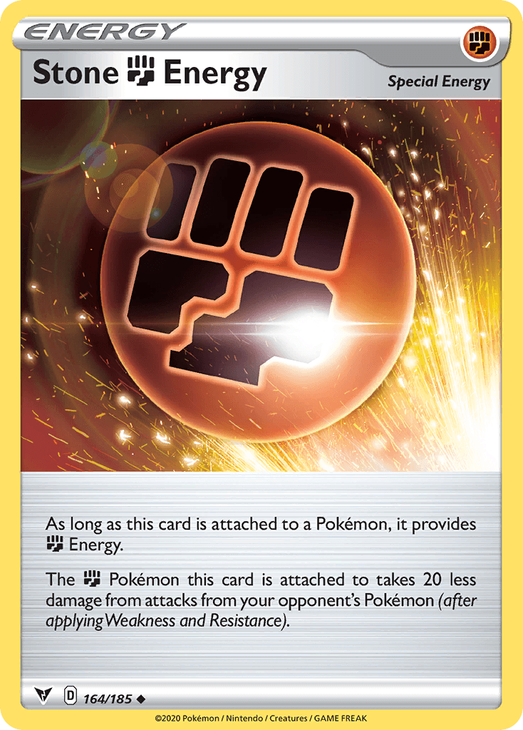 Stone Fighting Energy Pokémon card