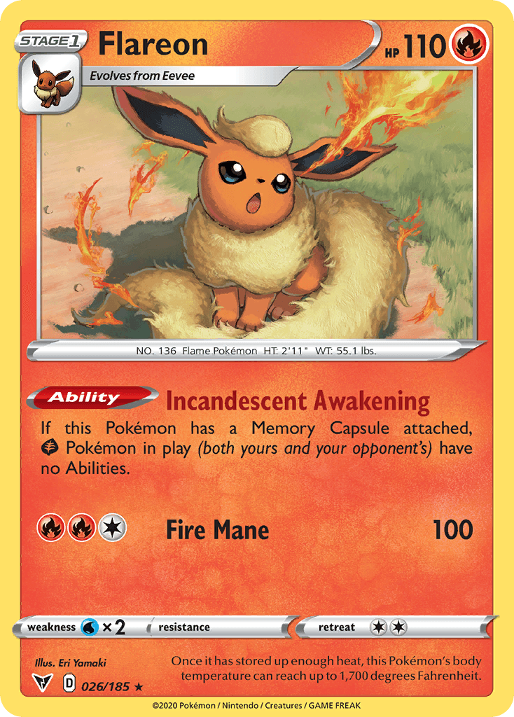Flareon from Vivid Voltage