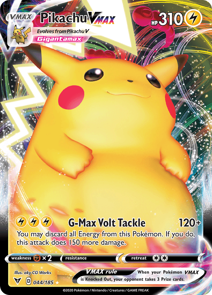 Pikachu VMAX — Rare Holo VMAX