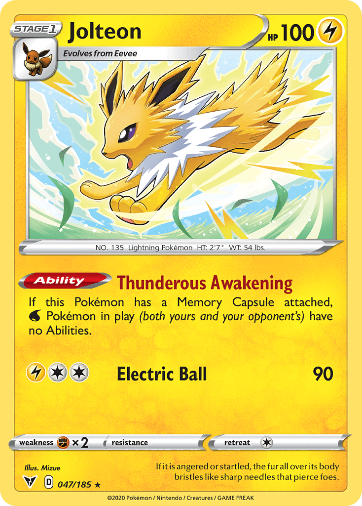 Jolteon from Vivid Voltage