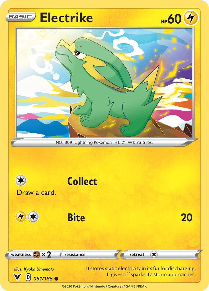 Electrike Pokémon card