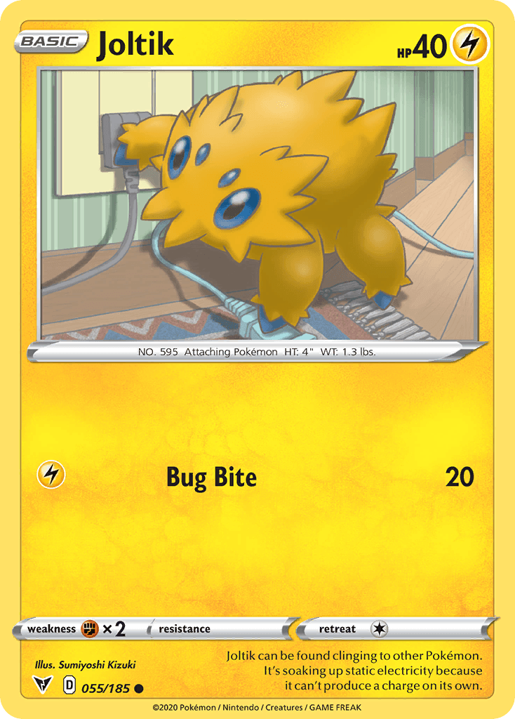 Joltik Pokémon card