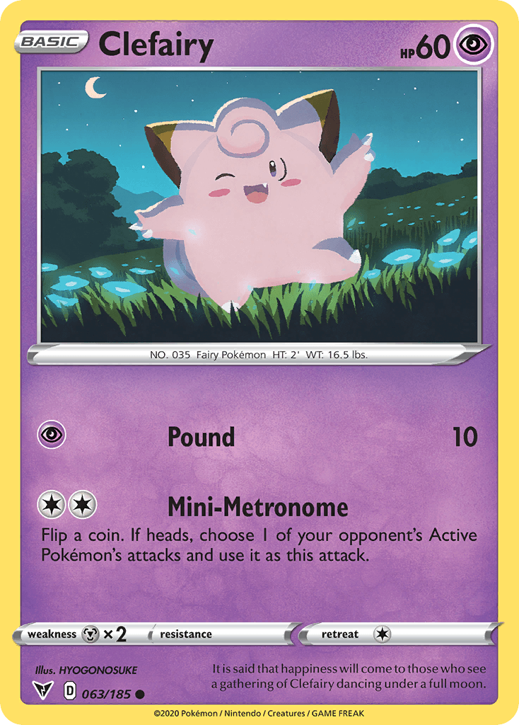 Clefairy Pokémon card
