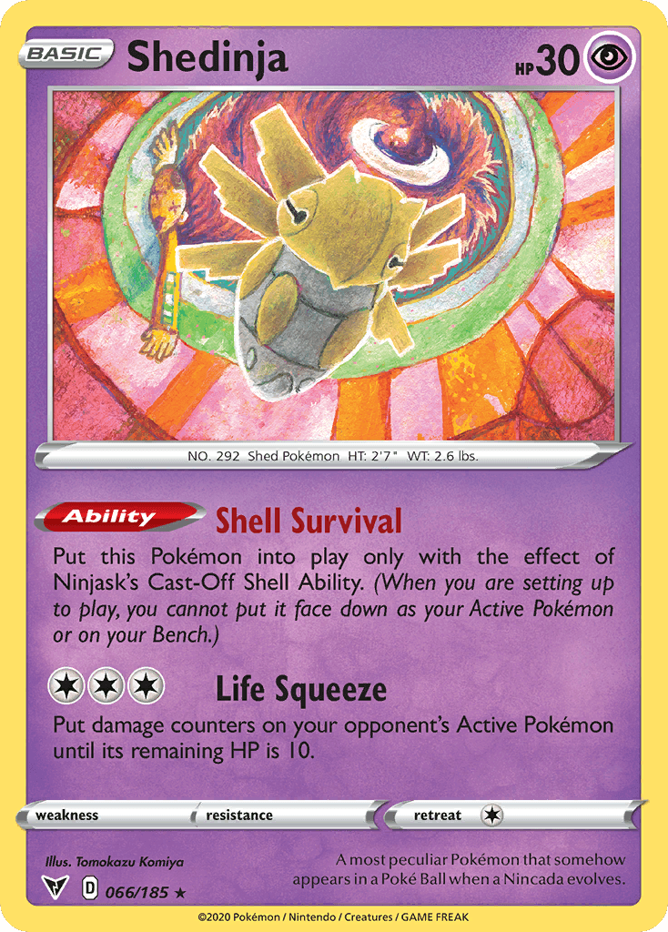 Shedinja illustrated by Tomokazu Komiya