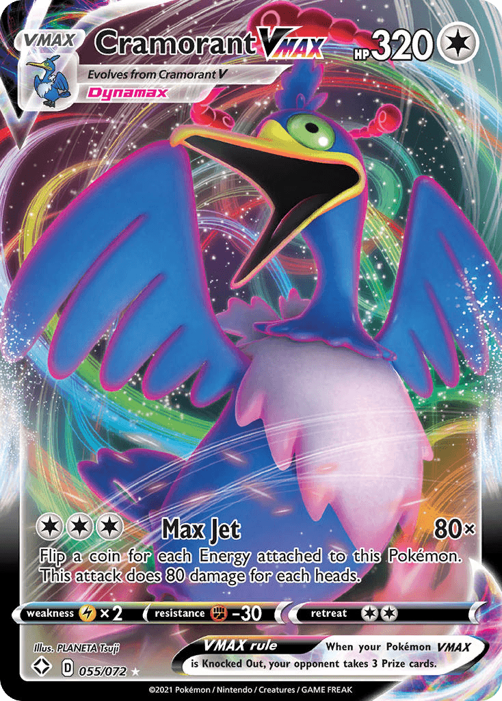 Cramorant VMAX Pokémon card