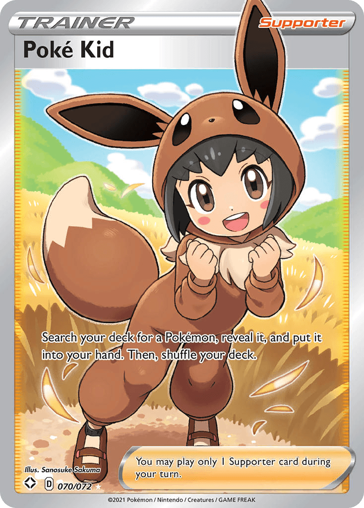 Poké Kid Pokémon card