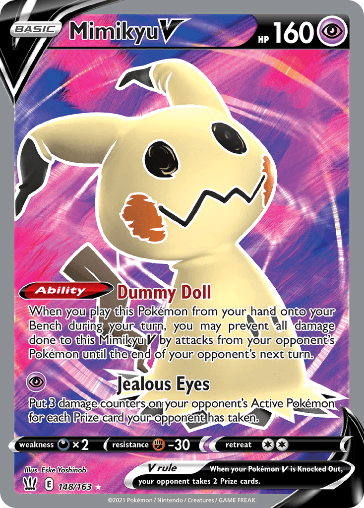 Mimikyu V from Battle Styles