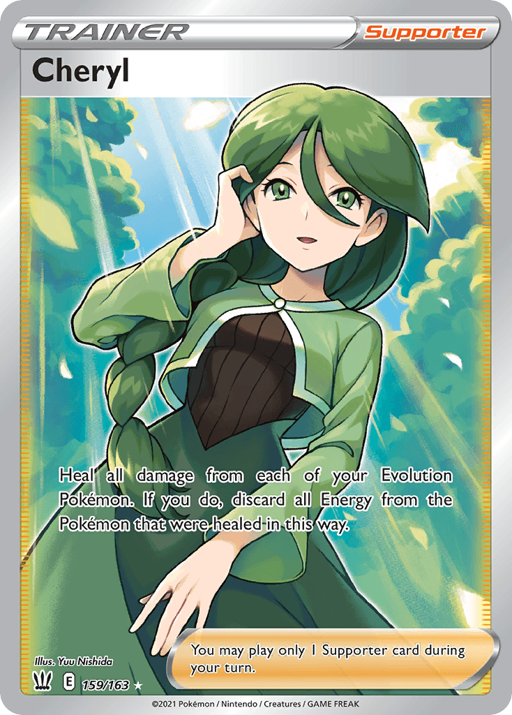Cheryl Pokémon card