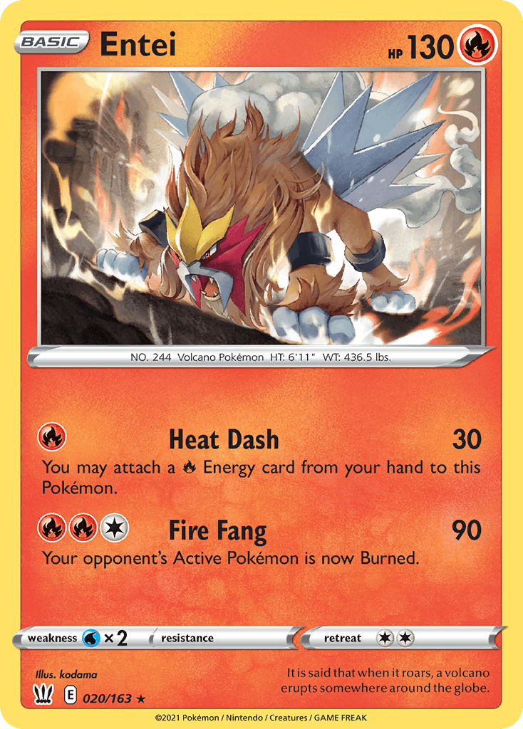 Entei from Battle Styles