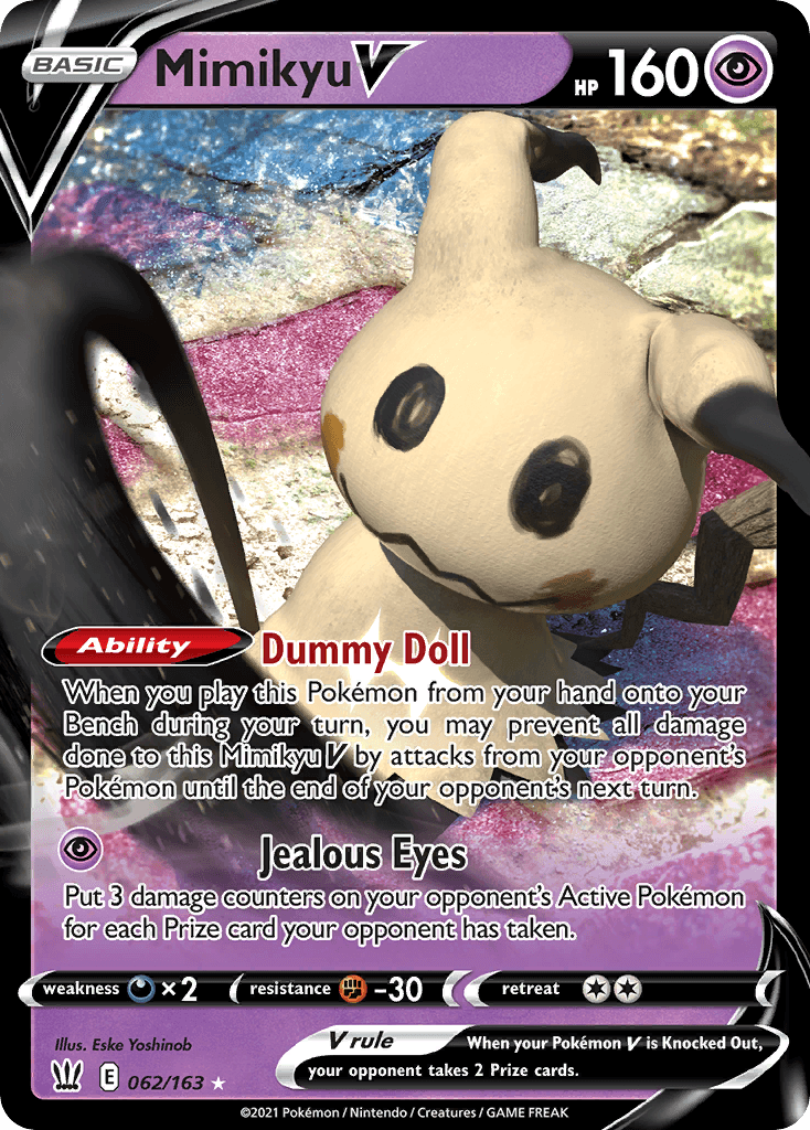 Mimikyu V from Battle Styles