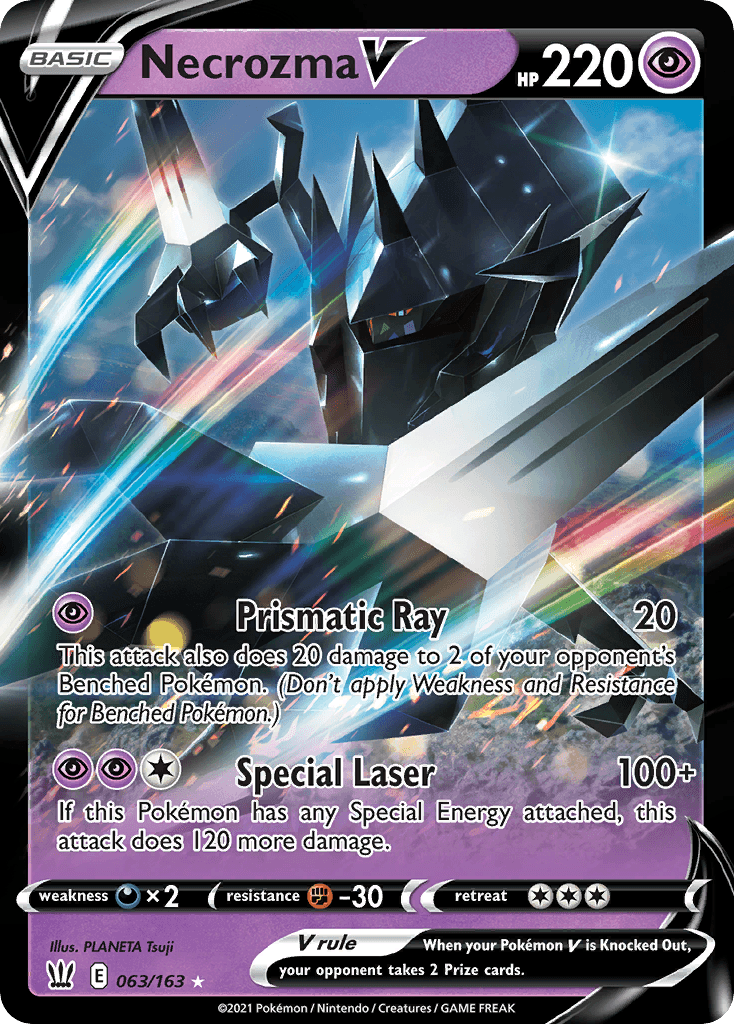 Necrozma V Pokémon card