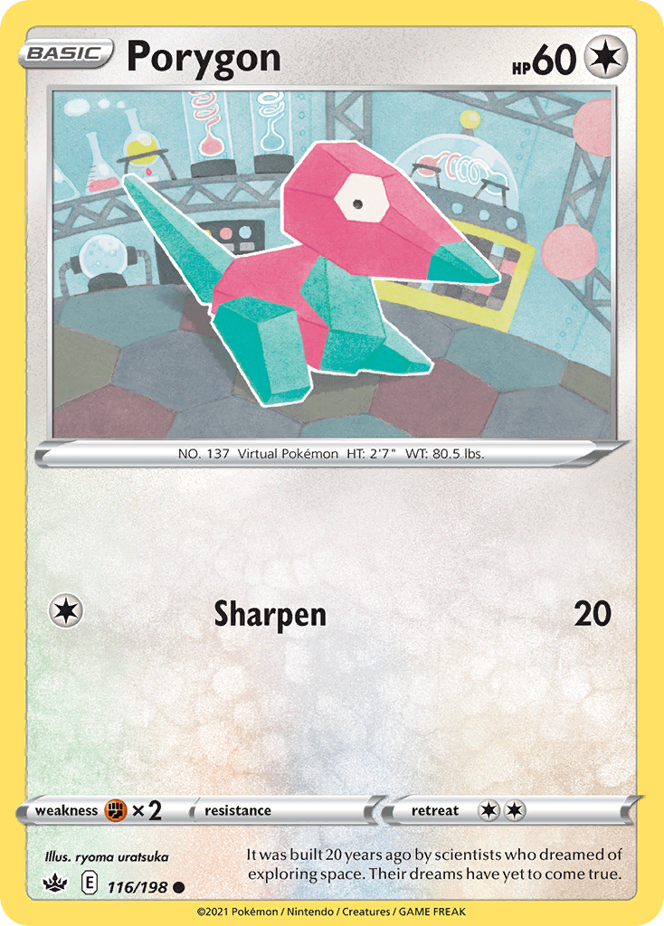 Porygon Pokémon card