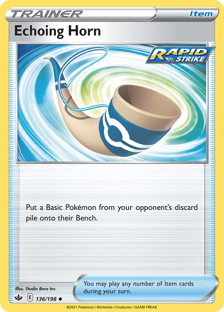 Echoing Horn Pokémon card