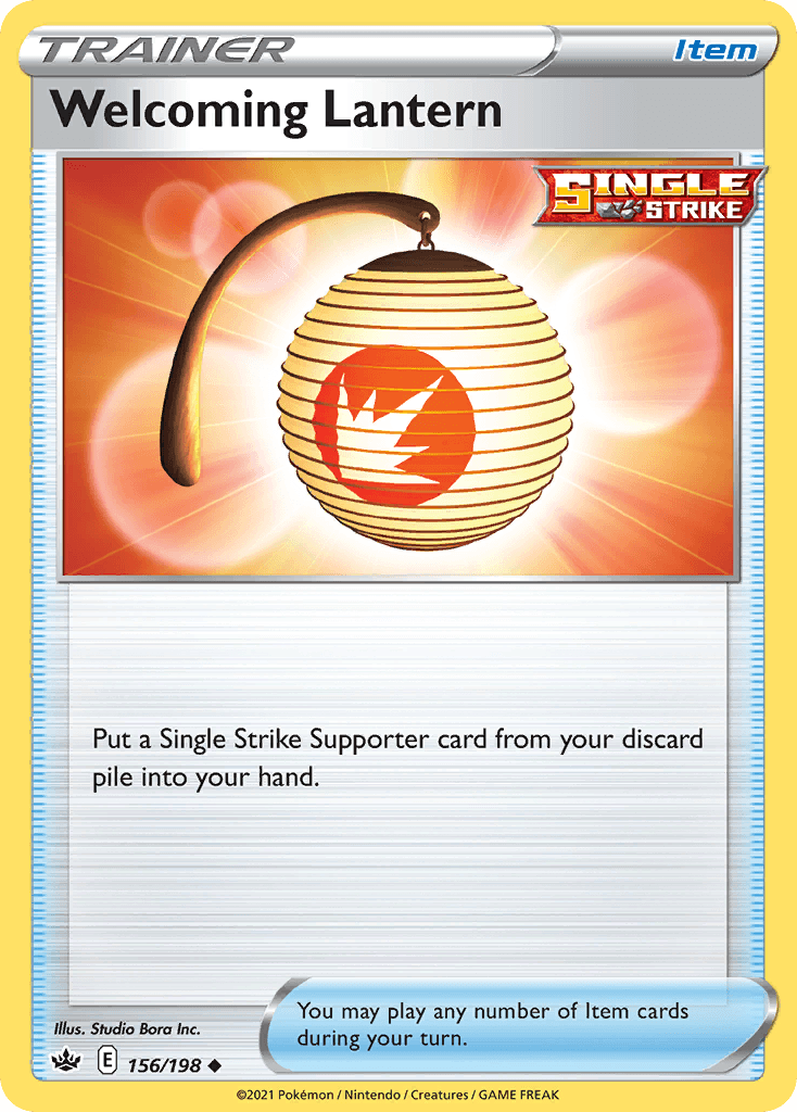 Welcoming Lantern Pokémon card