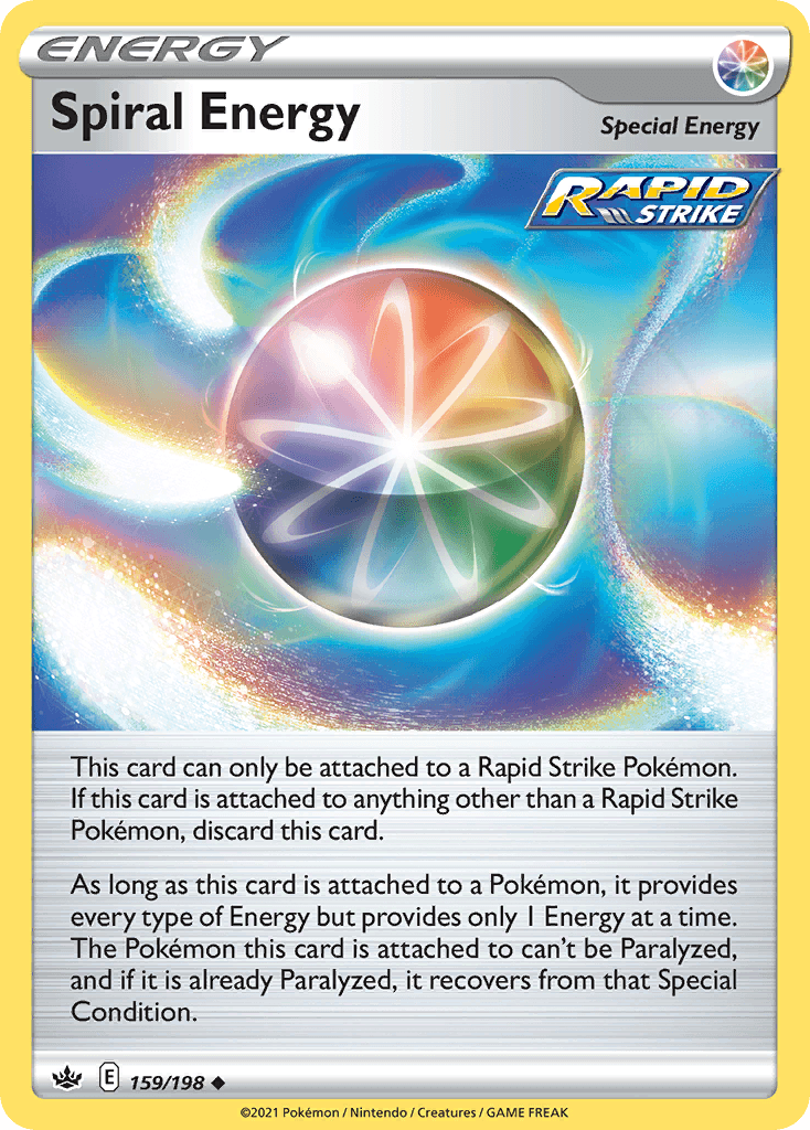 Spiral Energy Pokémon card