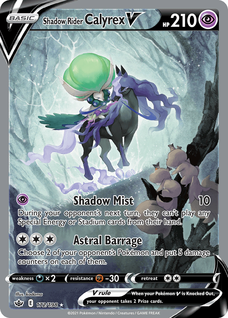Shadow Rider Calyrex V — Gen 8