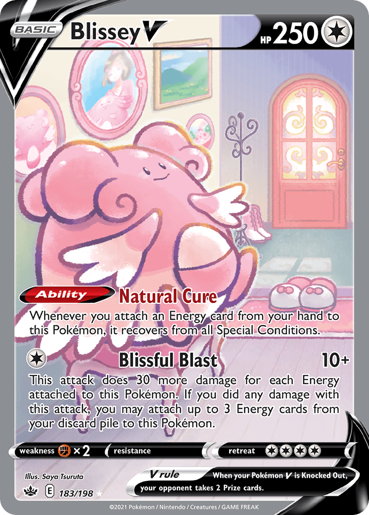 Blissey V Pokémon card