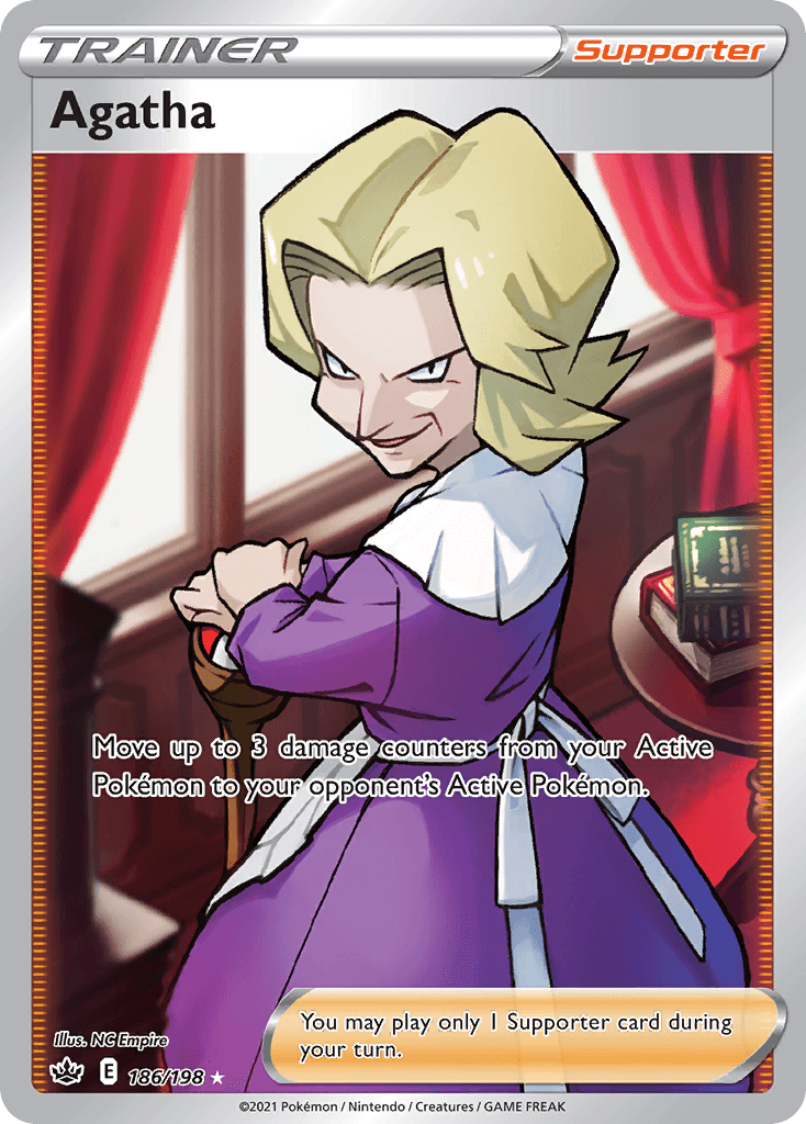 Agatha Pokémon card