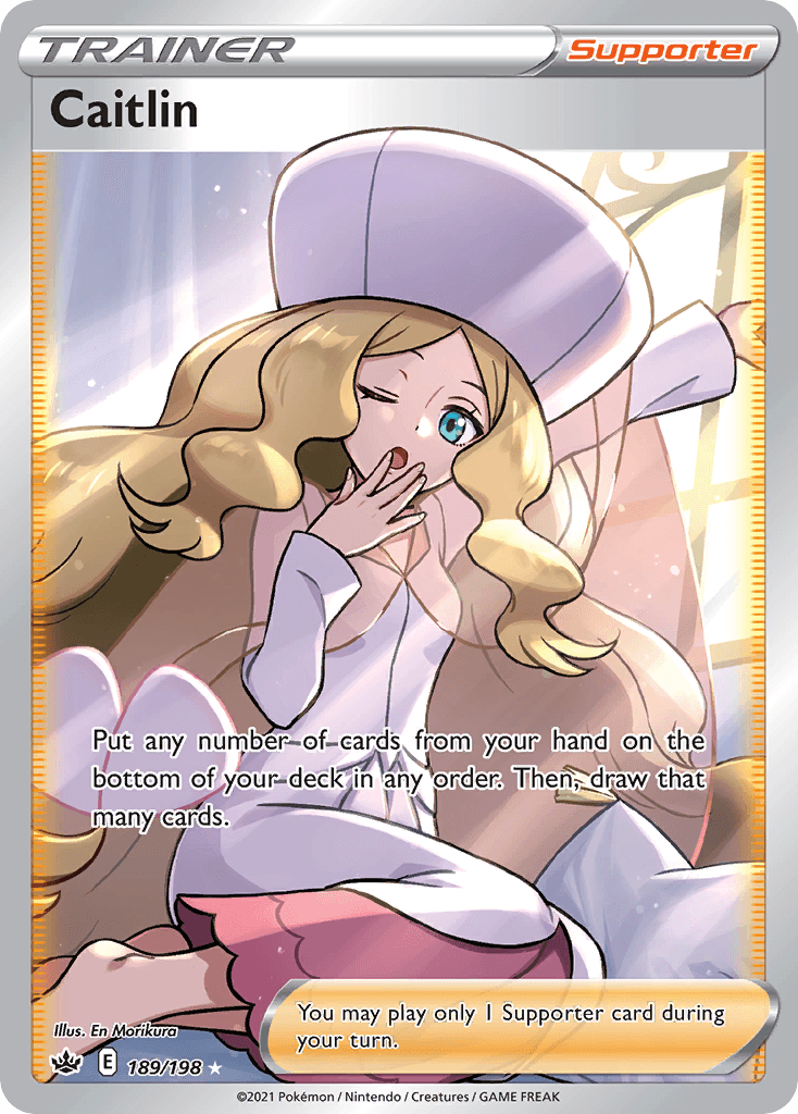 Caitlin Pokémon card